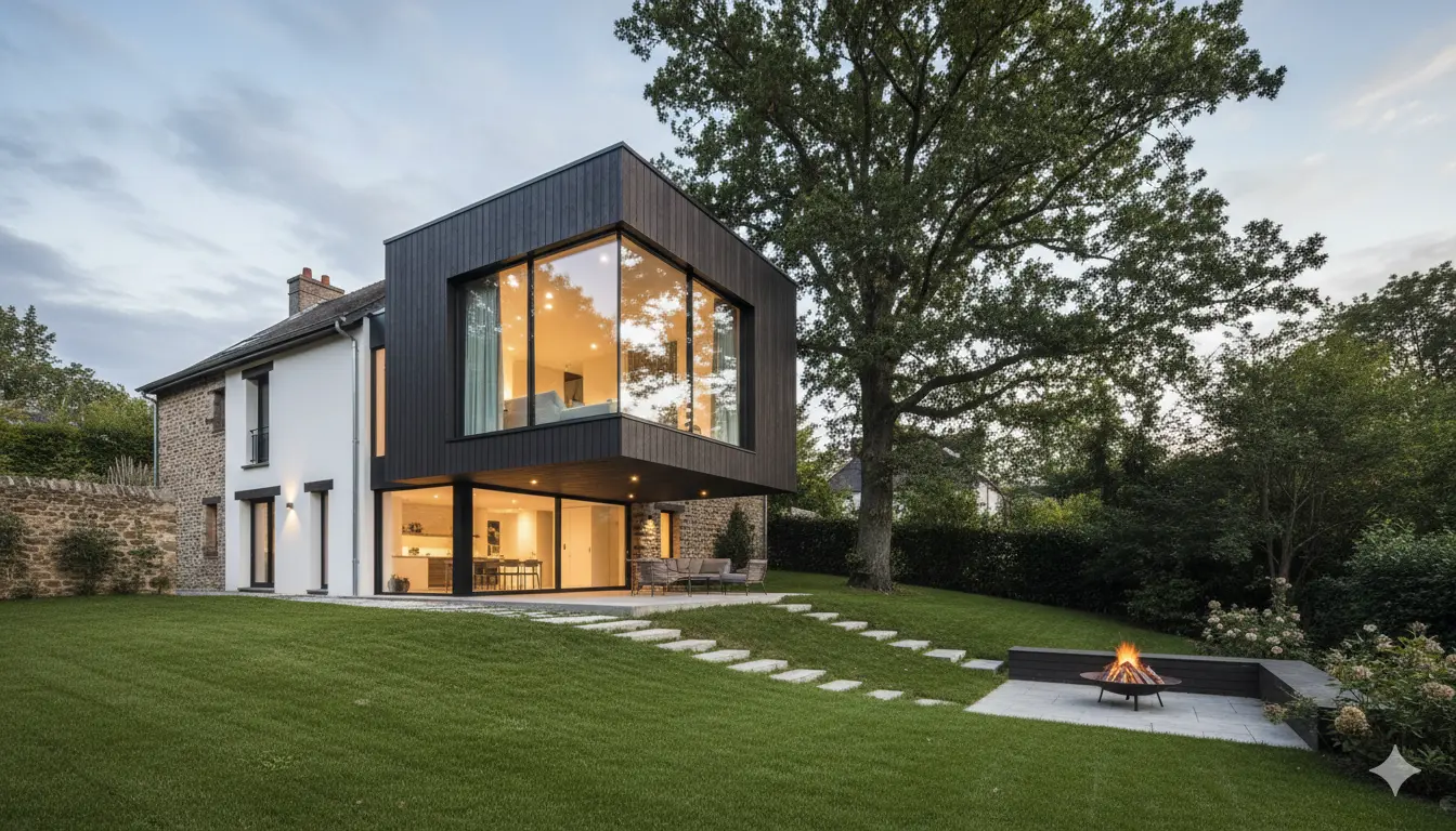 extension maison nantes